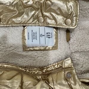 GAP Gold Puffer Jacket for Kids